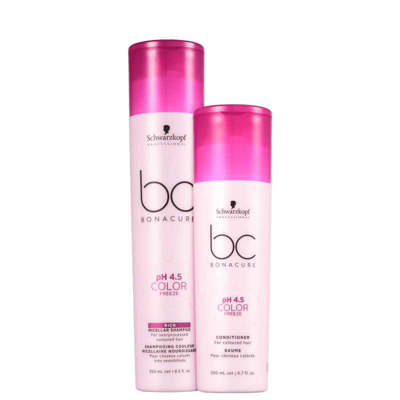 Kit Schwarzkopf Professional BC Bonacure pH 4.5 Color Freeze Home Care Duo (2 Produtos)