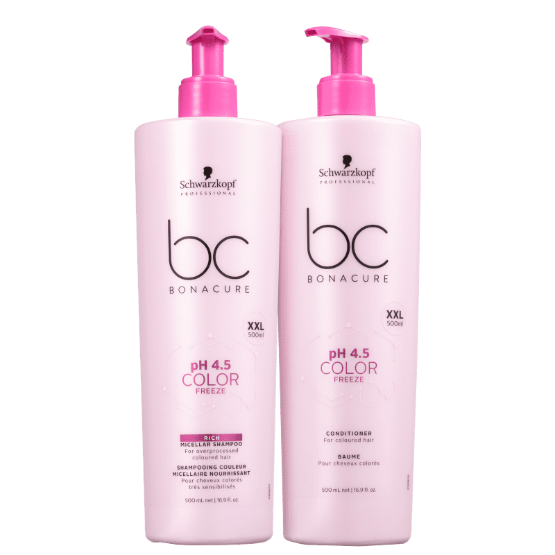 Kit Schwarzkopf Professional BC Bonacure pH 4.5 Color Freeze Duo (2 Produtos)