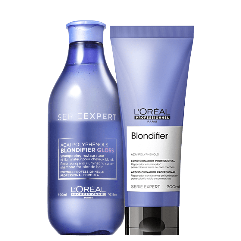 Kit L’Oréal Professionnel Serie Expert Blondifier Gloss Duo (2 Produtos)