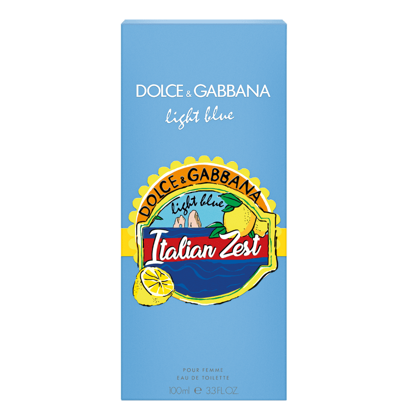 Light Blue Italian Zest Dolce & Gabbana Eau de Toilette - Perfume Feminino 100ml