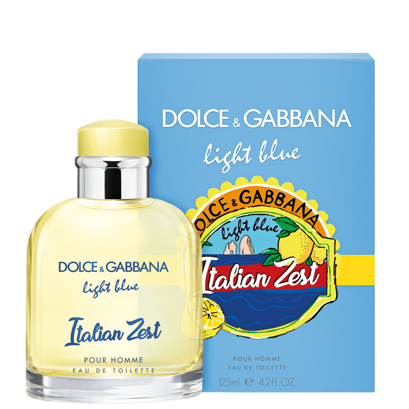 Light Blue Italian Zest Dolce & Gabbana Eau de Toilette - Perfume Masculino 125ml
