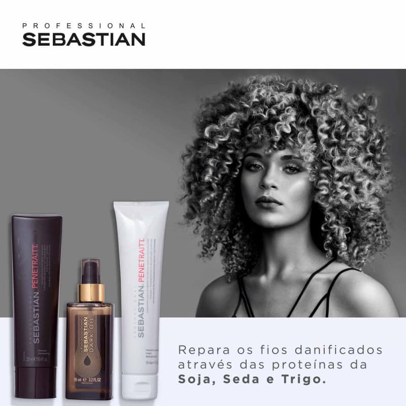 Kit Sebastian Professional Penetraitt Dark Oil (3 Produtos)