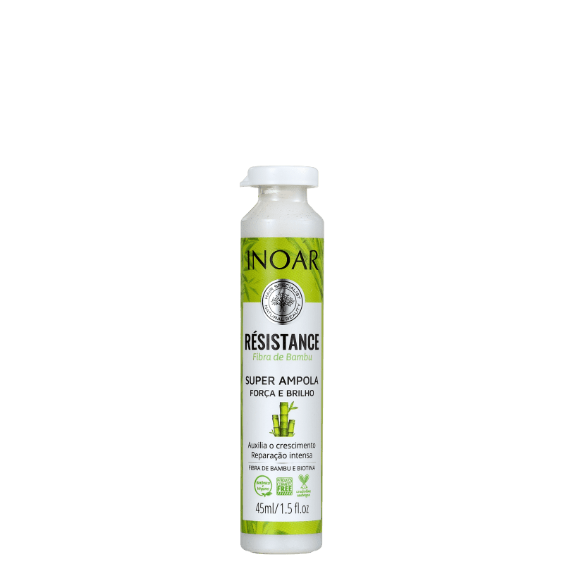 Inoar Résistance Fibra de Bambu - Ampola Capilar 45ml