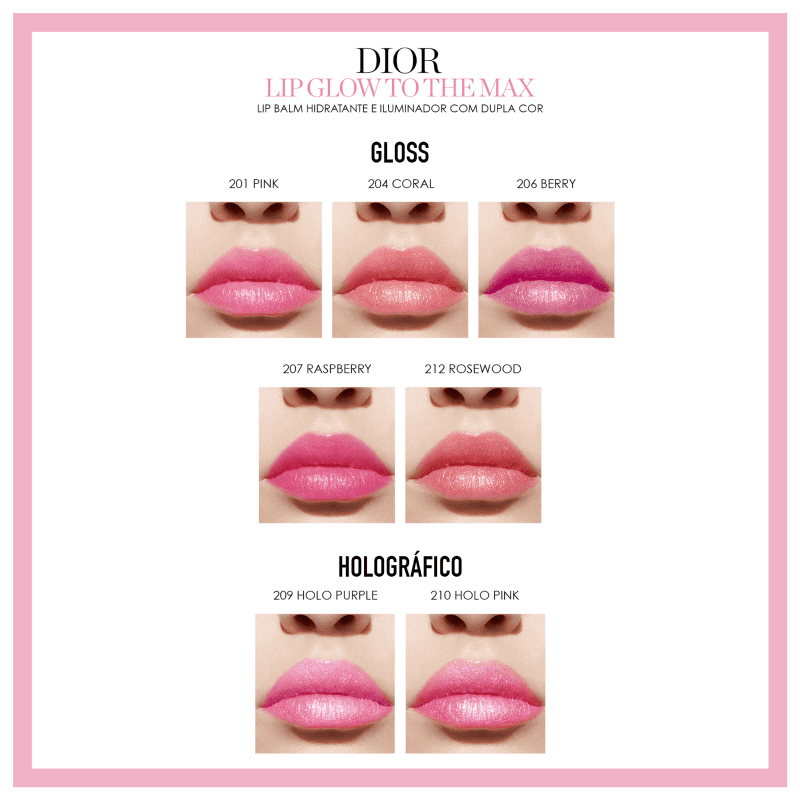 Dior Lip Glow To the Max 209 Purple - Bálsamo labial 4g