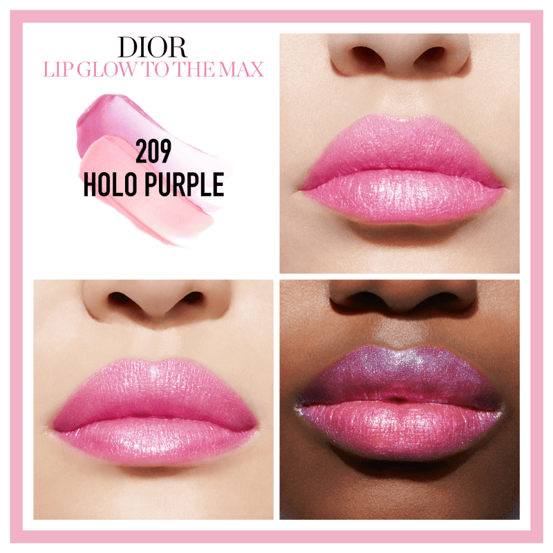 Dior Lip Glow To the Max 209 Purple - Bálsamo labial 4g