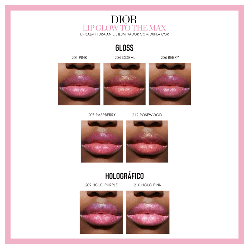 Dior Lip Glow To the Max 212 Rosewood - Bálsamo labial 4g