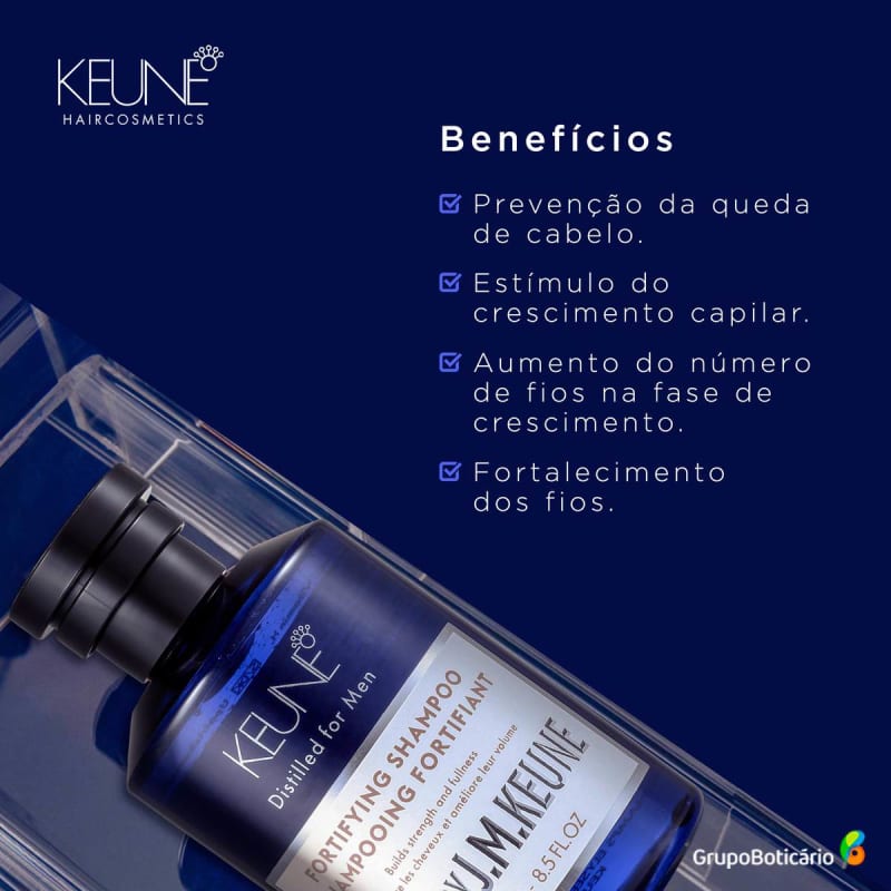 1922 by J. M. Keune Fortifying - Shampoo Antiqueda 250ml