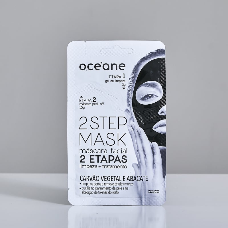 2 Step Mask - Carvão Vegetal e Abacate