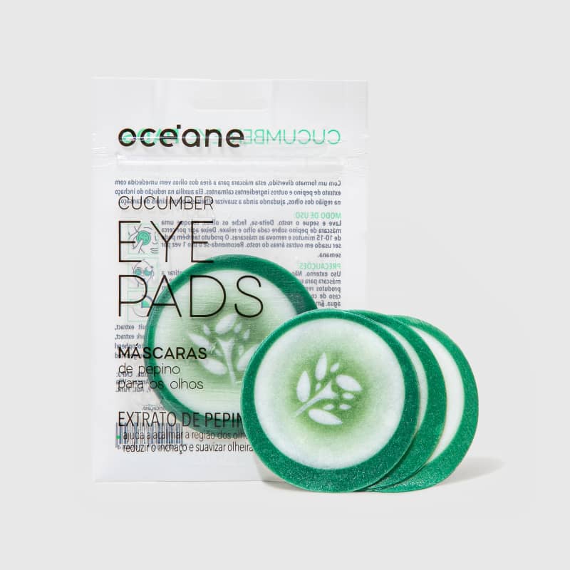 Cucumber Eye Pads - Máscara de Pepino para os Olhos