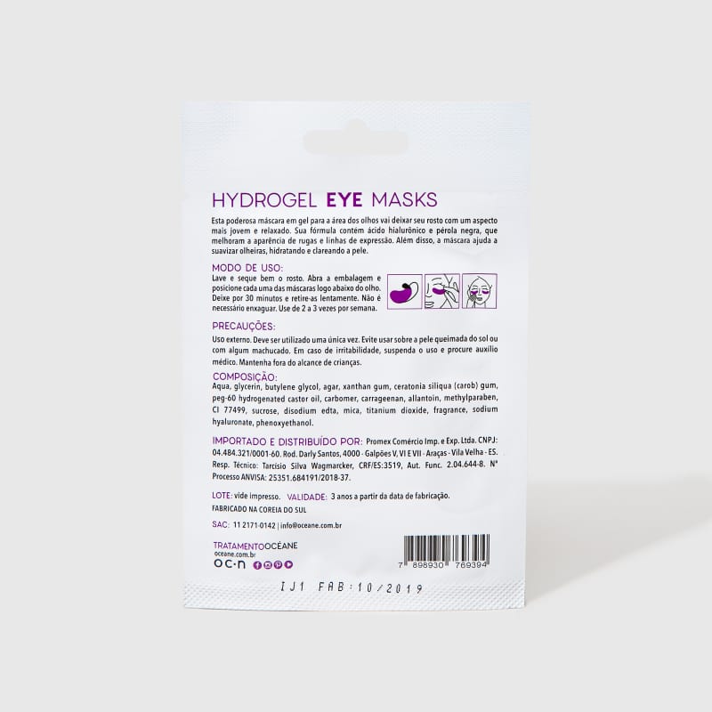 Hydrogel Eye Mask - Máscara para os Olhos