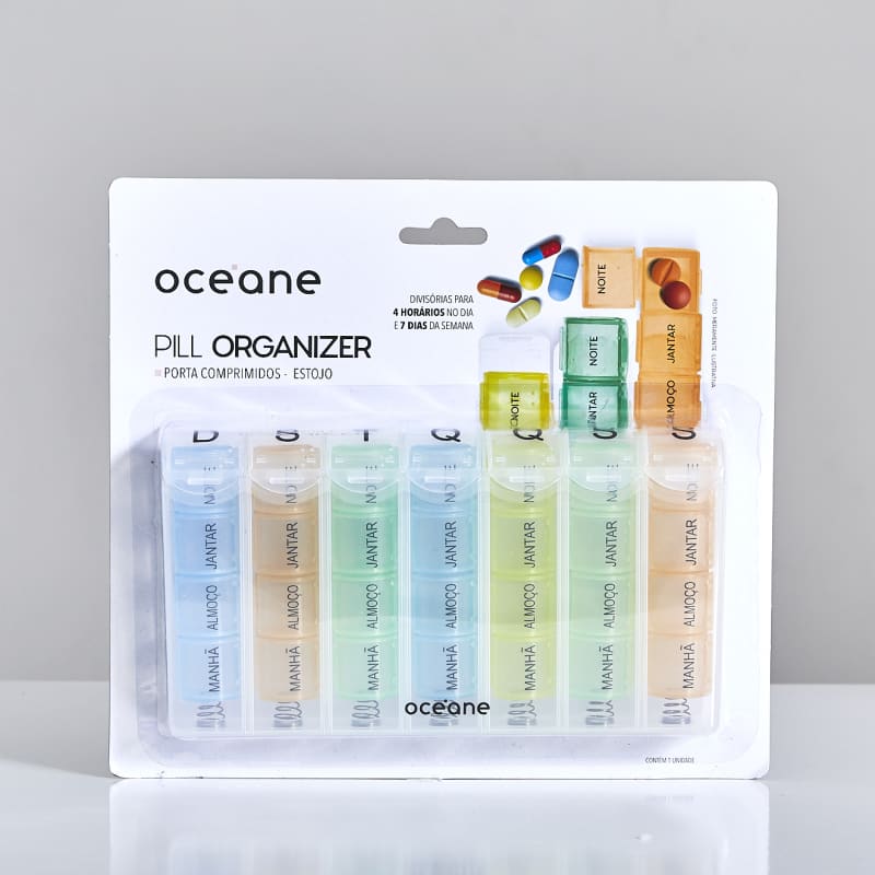 Pill Organizer Estojo - Porta Comprimidos