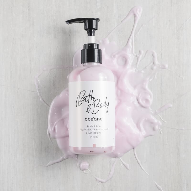 Body Lotion Pink Peach 236ml - Hidratante Corporal