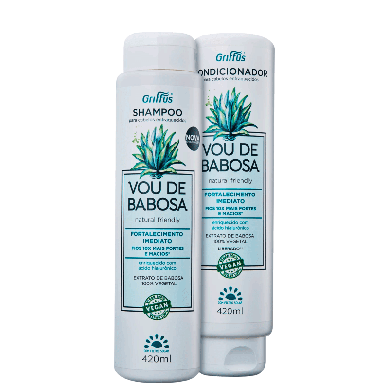 Kit Griffus Vou de Babosa Duo (2 Produtos) Menor preço em Kit Griffus Vou de Babosa Duo (2 Produtos)