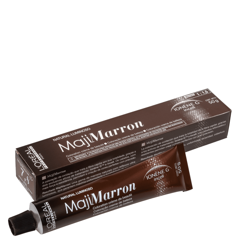L'Oréal Professionnel Majirel 7.8 Marrom - Coloração 50g Menor preço em L'Oréal Professionnel Majirel 7.8 Marrom - Coloração 50g
