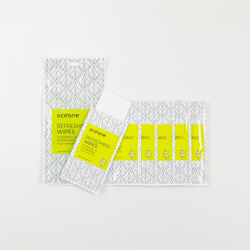 Refreshing Wipes Cleasing & Hydrating - Lenço Refrescante 6UN
