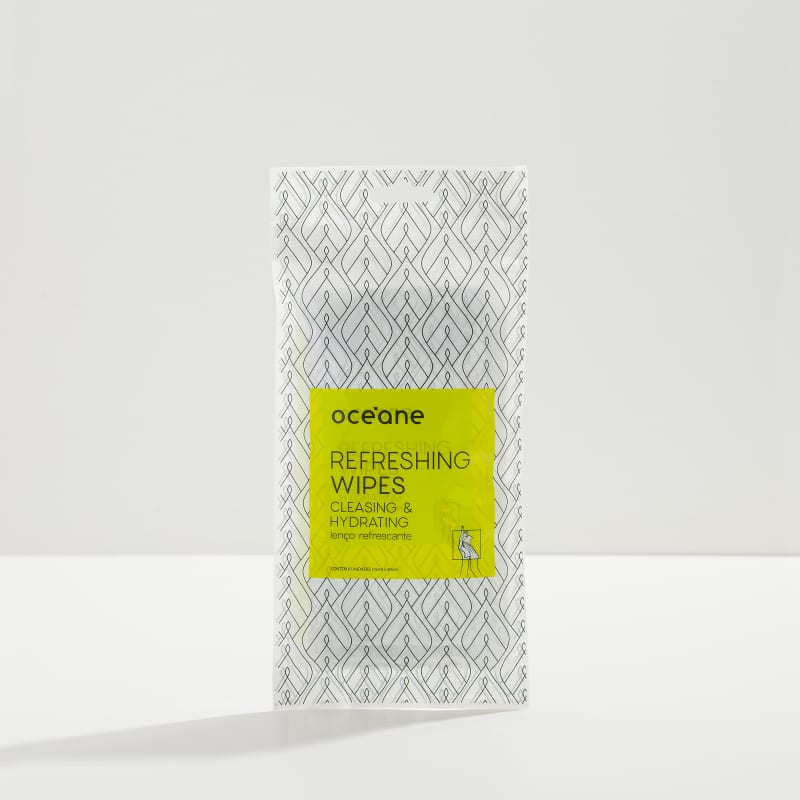 Refreshing Wipes Cleasing & Hydrating - Lenço Refrescante 6UN