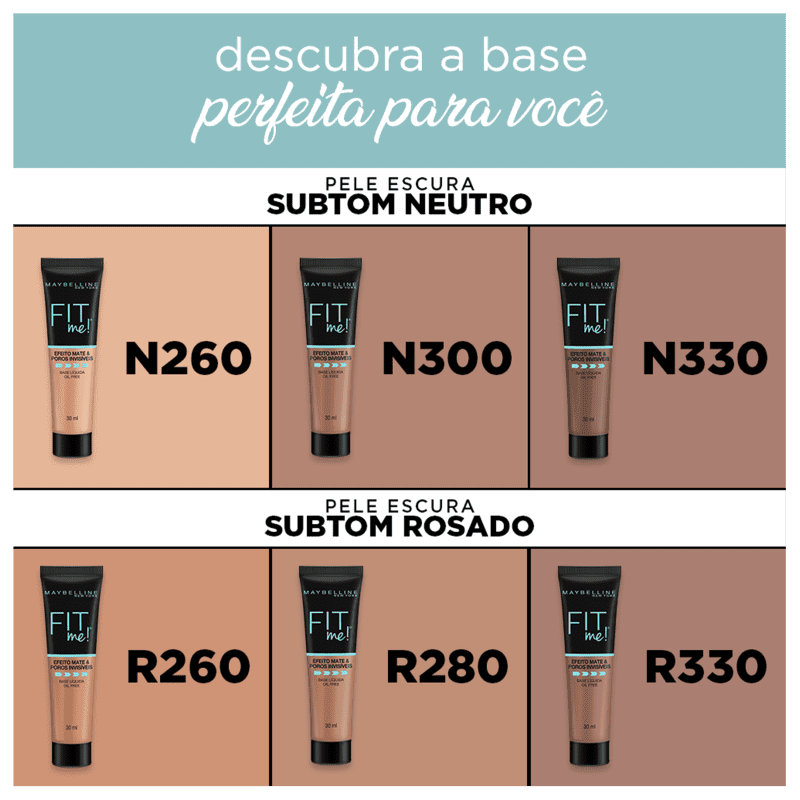 Maybelline Fit Me! N 260 - Base Líquida 30ml