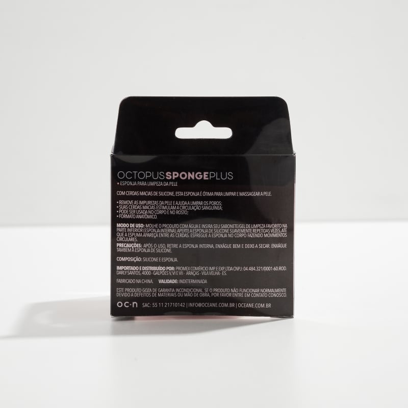 Octopus Sponge Plus - Esponja para limpeza da pele
