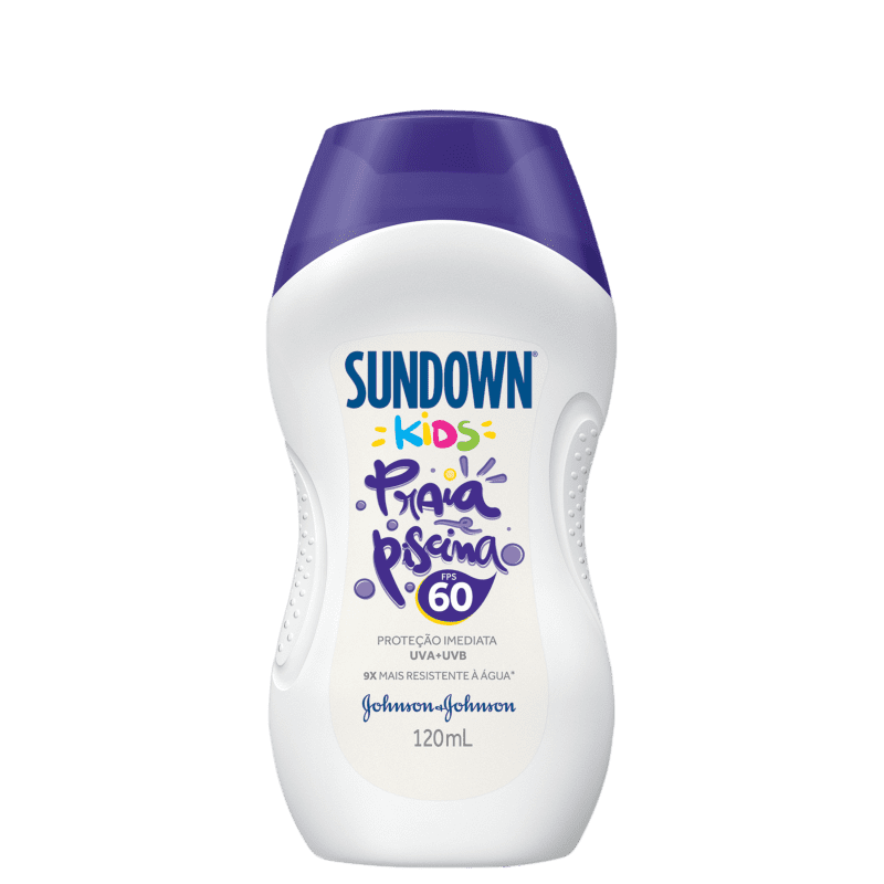 Sundown Praia e Piscina Kids FPS 60 - Protetor Solar 120ml