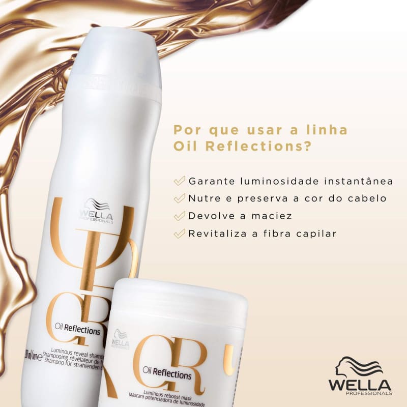Kit Wella Professionals Oil Reflections Mask Duo (2 Produtos)