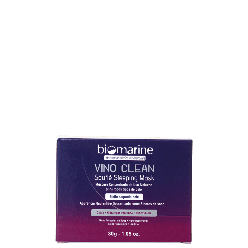 Biomarine Vino Clean Souflé Sleeping - Máscara Noturna 30g
