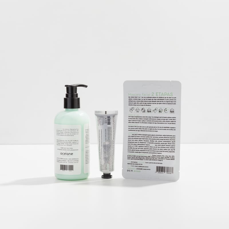 Kit Fresh Citrus + Máscara Facial Algas Marinhas e Tea Tree