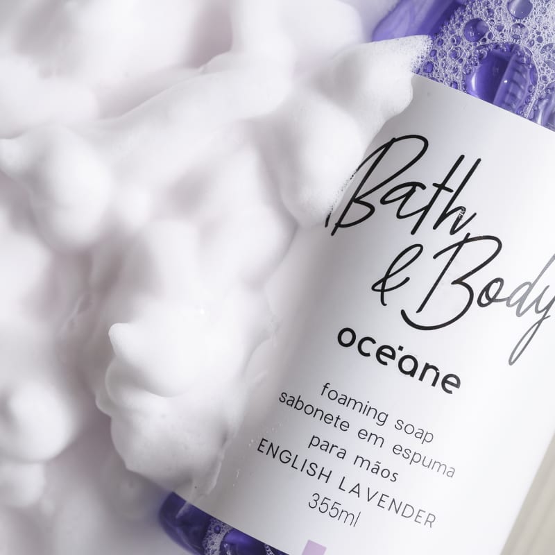 Kit Bath & Body English Lavender Completo + Esponja Octopus Plus