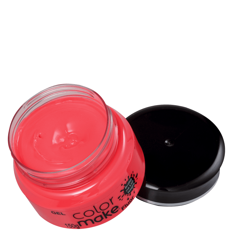 Colormake Fluor Vermelho - Tinta em Gel 150g