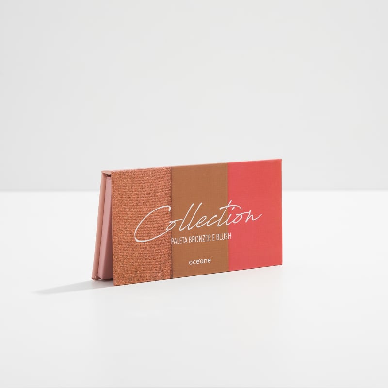 Paleta Bronzer e Blush Collection 16G