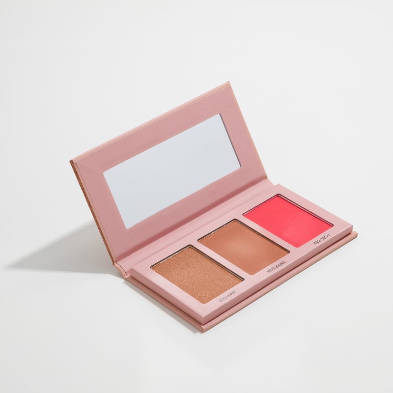 Paleta Bronzer e Blush Collection 16G