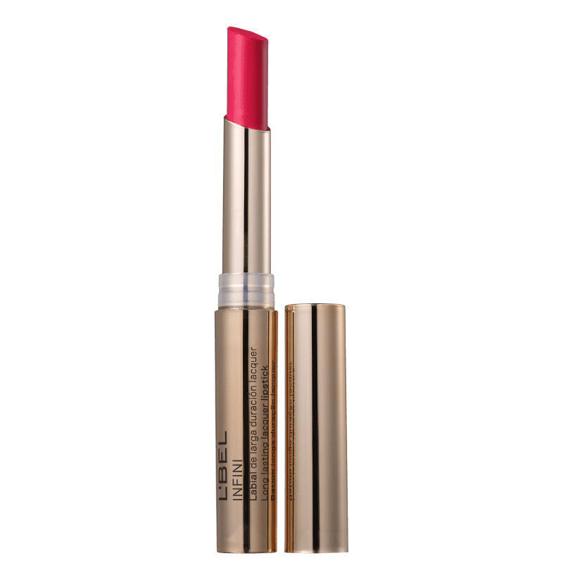 L'Bel Infini Dourado Lacquer Fucsia Intense - Batom Espelhado 2g