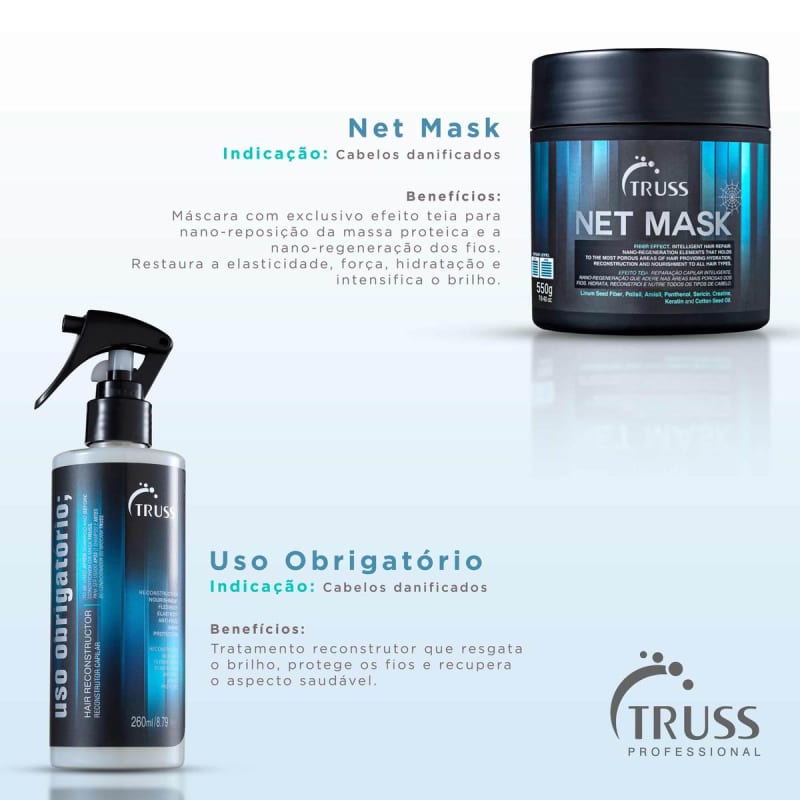 Kit Truss Net Obrigatório (2 Produtos)