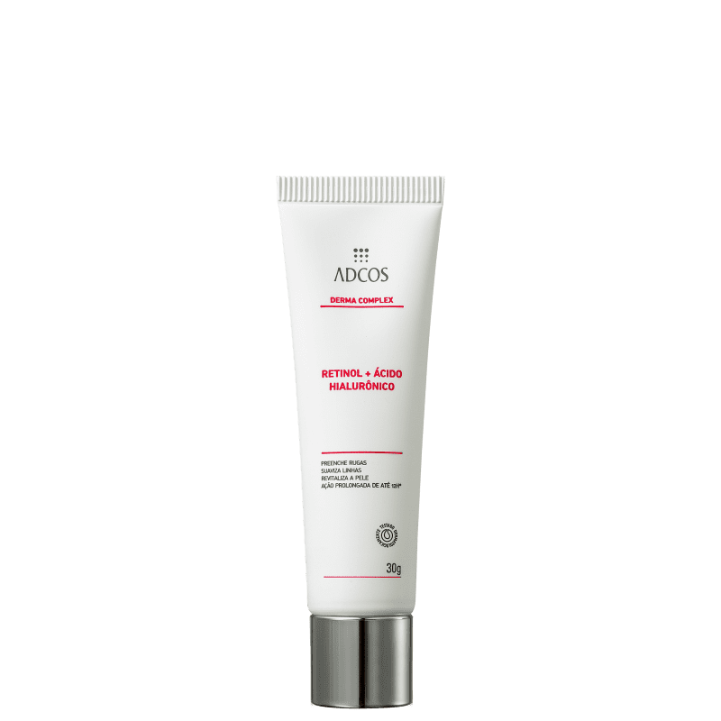 Adcos Derma Complex Retinol + Ácido Hialurônico - Creme Redutor de Linhas 30g