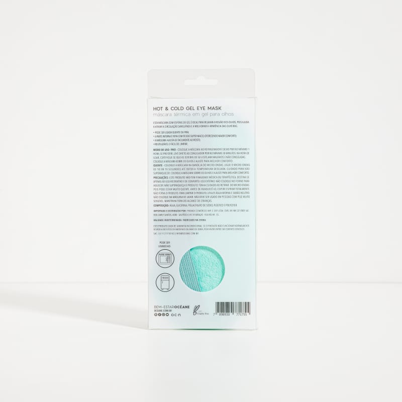 Hot & Cold Gel Eye Mask - Máscara Térmica em Gel para Olhos