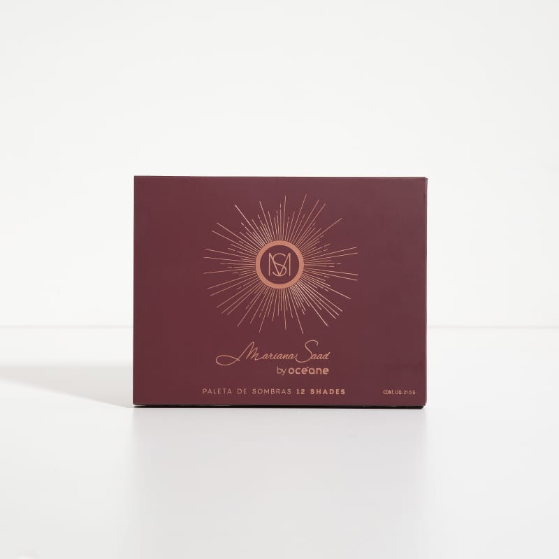 Paleta de Sombras Mariana Saad - 12 Shades