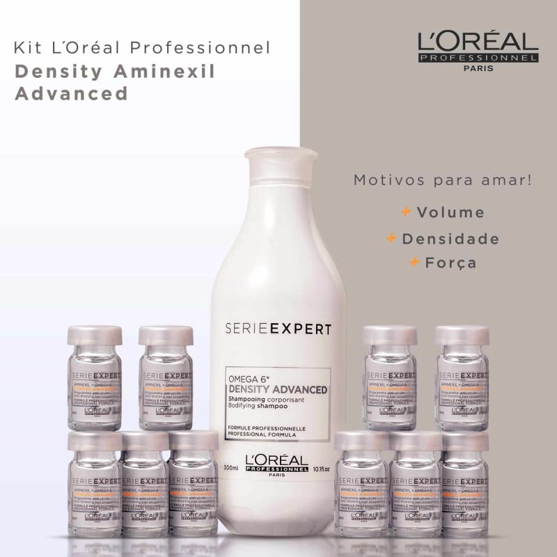 Kit L'Oréal Professionnel Density Aminexil Advanced (2 Produtos)