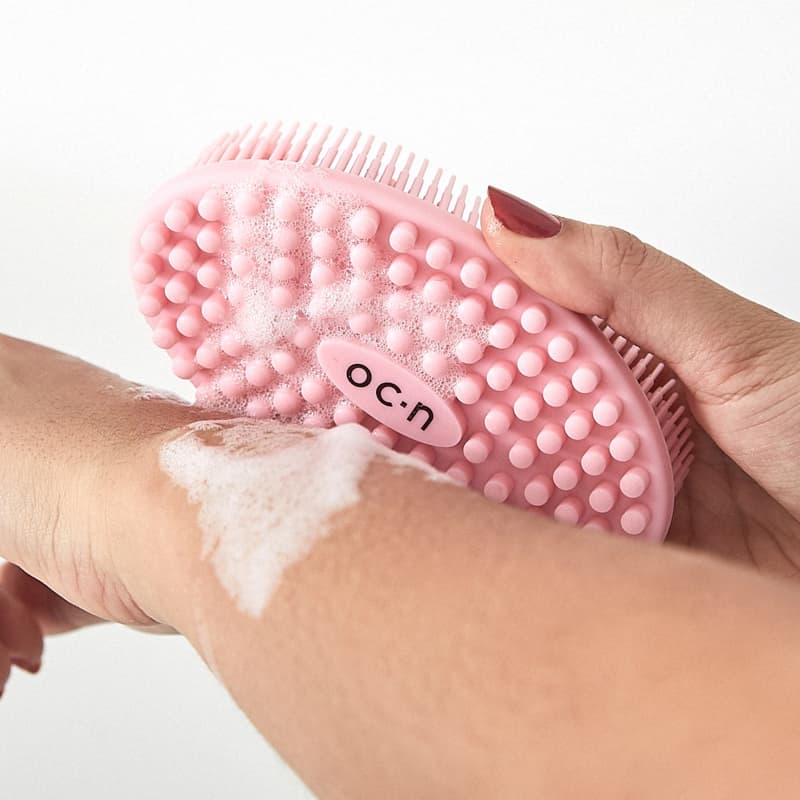 Bath Silicone Sponge + Shower Gel + Dry My Hair