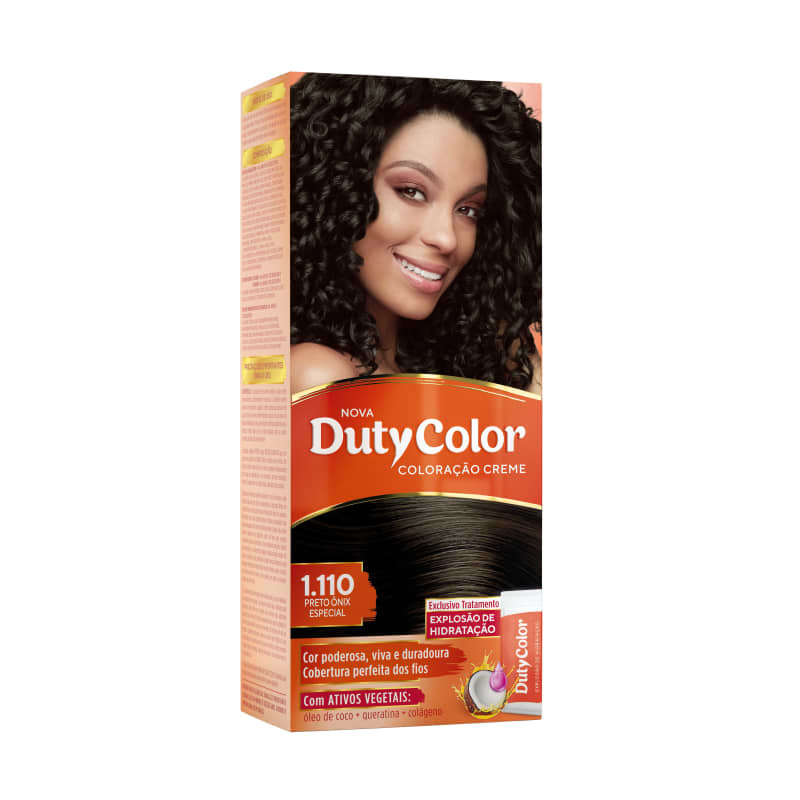 DutyColor 1.110 Preto Onix Especial - Coloração Permanente