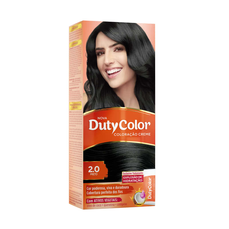 DutyColor 2.0 Preto - Coloração Permanente