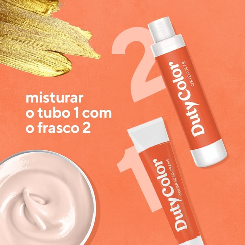 DutyColor 6.0 Louro Escuro - Coloração Permanente