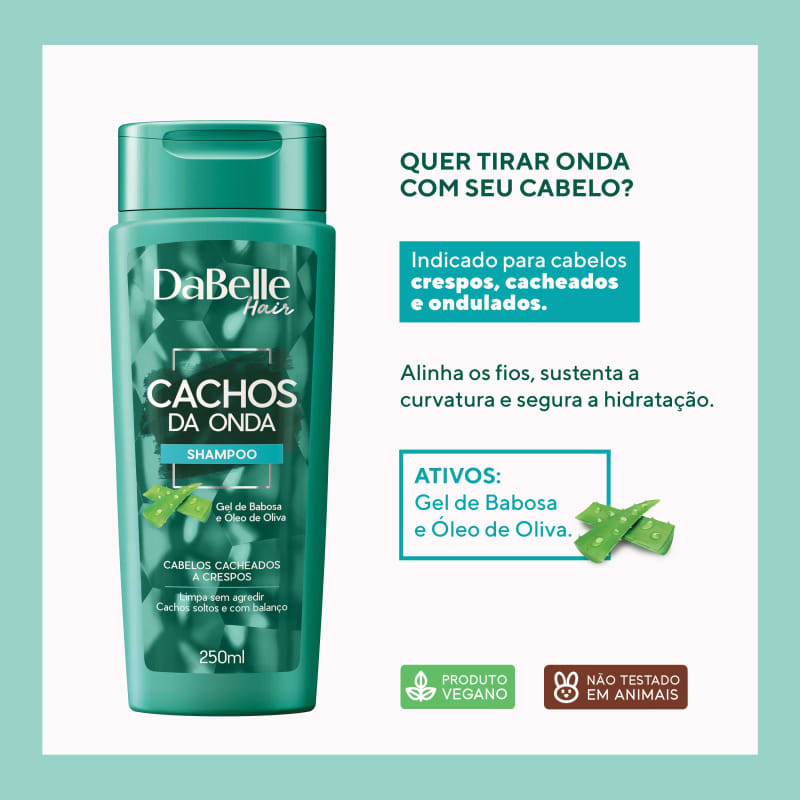 DaBelle Hair Cachos da Onda - Shampoo 250ml