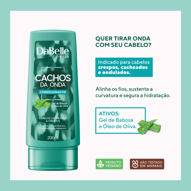 DaBelle Hair Cachos da Onda - Condicionador 200ml