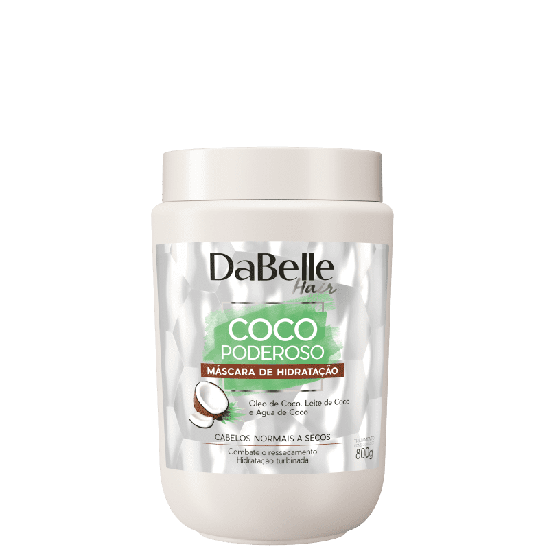 DaBelle Hair Coco Poderoso - Máscara Capilar 800g
