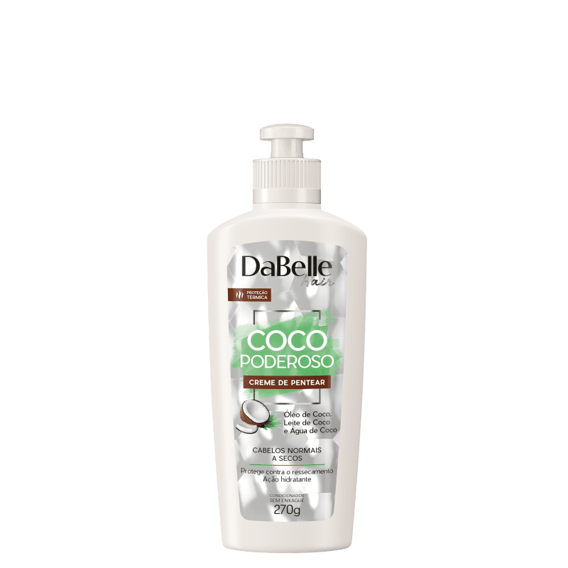 DaBelle Hair Coco Poderoso - Creme de Pentear 270g