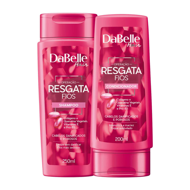 Kit DaBelle Hair Resgata Fios Duo (2 Produtos)