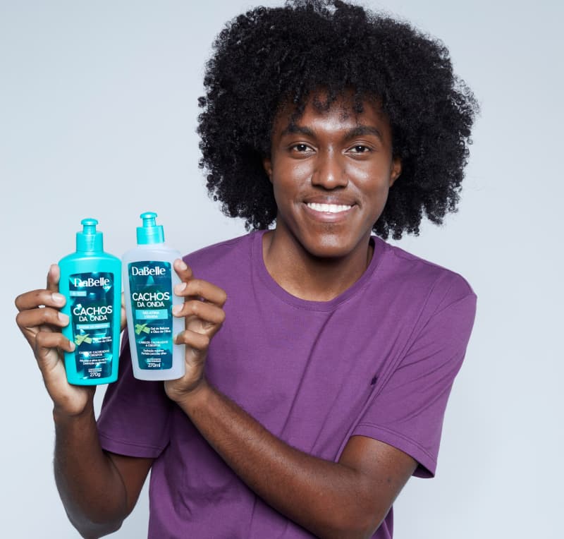 Kit DaBelle Hair Cachos da Onda Finalização Full (4 Produtos)