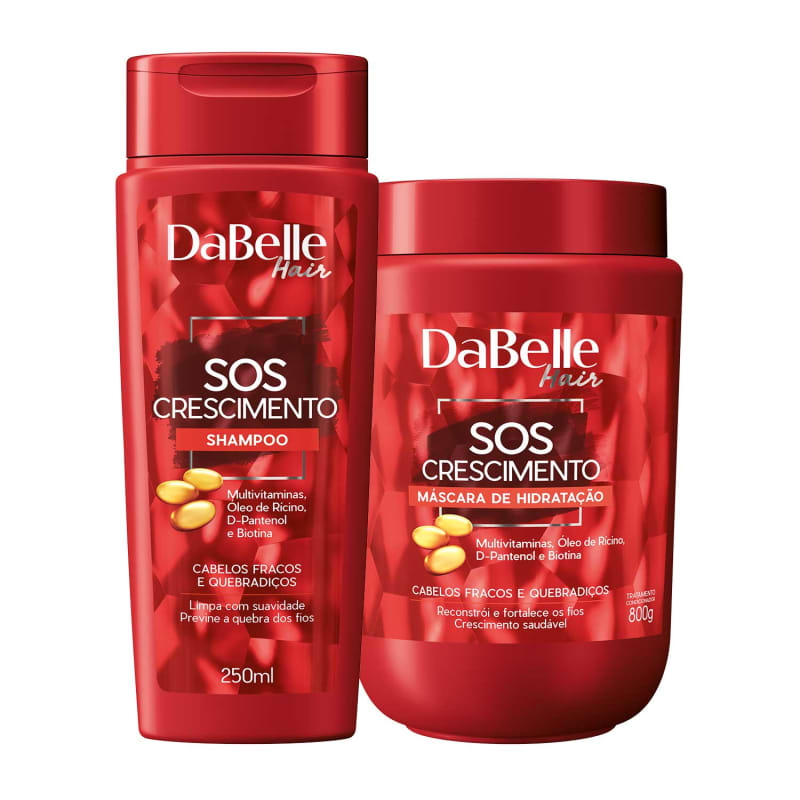 Kit DaBelle Hair SOS Crescimento Duo Diário (2 Produtos)
