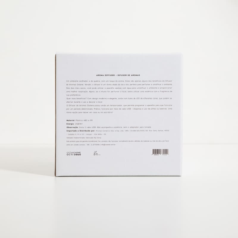 Aroma Diffuser - Difusor Elétrico