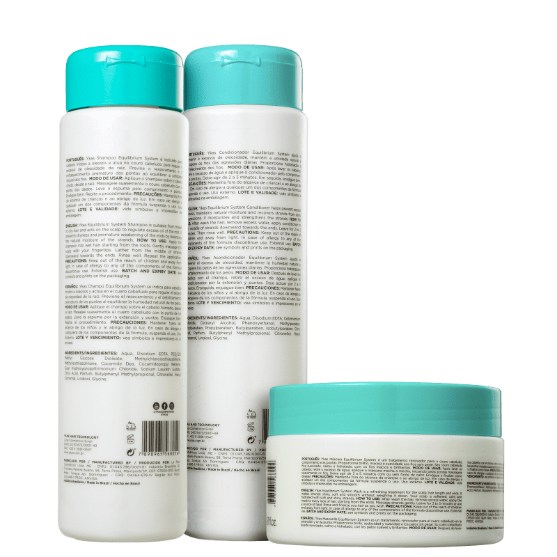 Kit YKAS Equilibrium System Trio (3 Produtos)