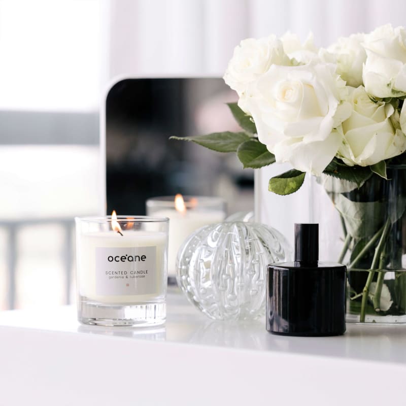 Scented Candle - Vela Gardênia e Tuberosa 180g